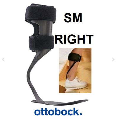 WalkOn Reaction Ankle Foot Orthosis Leg Strut Right Leg Small, View more