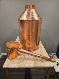 15 Gallon Copper Pot Still
