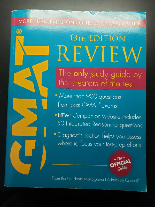 GMAT Prep Book in Other in City of Toronto