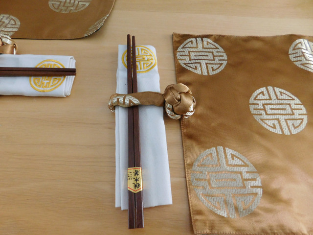 Place Settings with Chopsticks and Napkins- Brand New in Kitchen & Dining Wares in Kitchener / Waterloo - Image 3