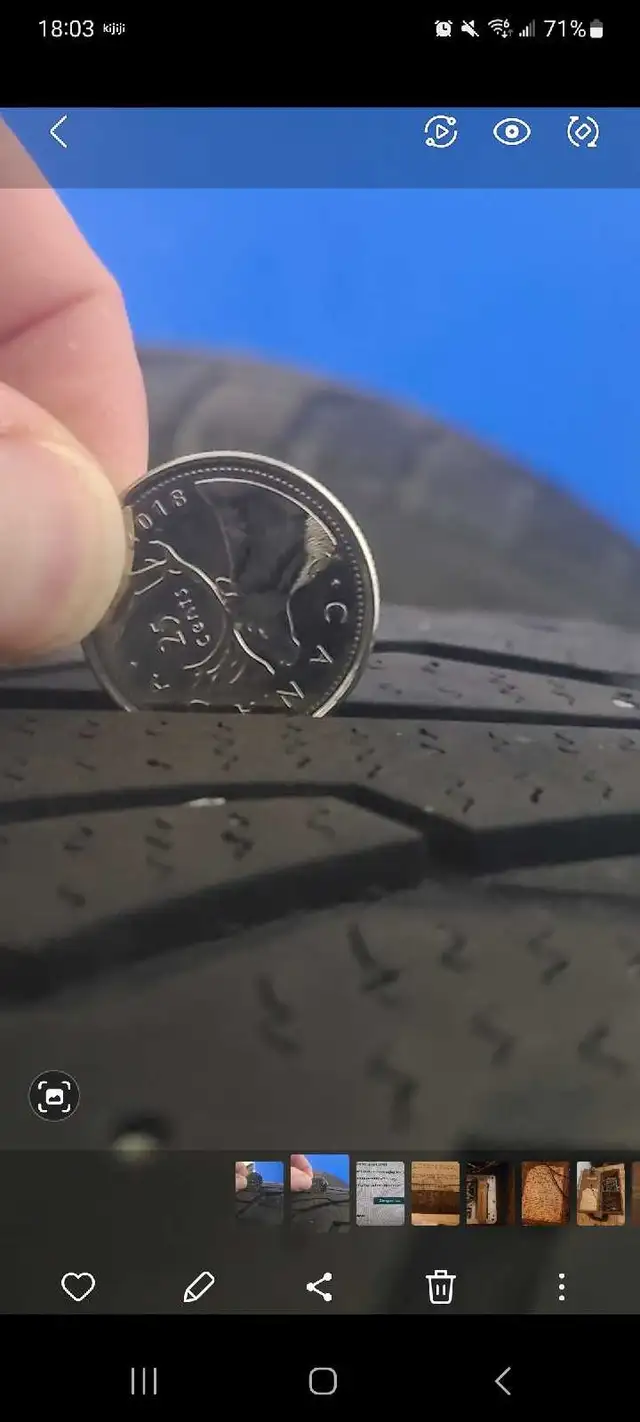 Two Uniroyal tires in Tires & Rims in Bedford - Image 5