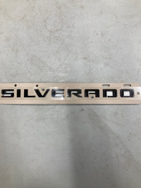 OEM Silverado and Duramax emblems black