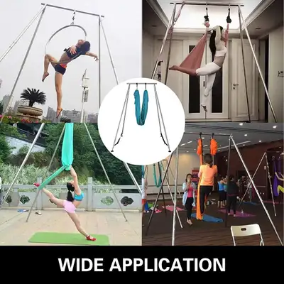 VEVOR Green Yoga Sling Inversion, 9.6 FT Height, View more