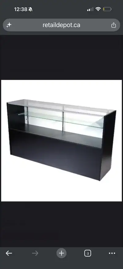 Half Vision Glass Showcase - Collectibles  Display Case , View more