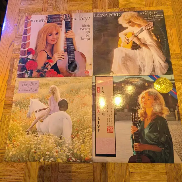 Lot of 9, Liona Boyd vinyl record collection (1 signed) in Arts & Collectibles in Winnipeg - Image 5