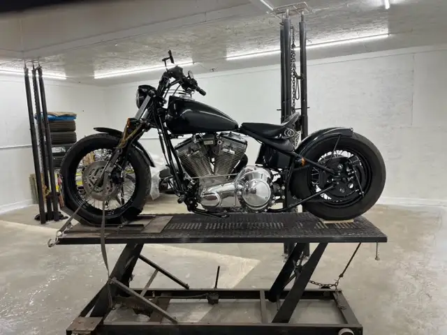 2013 CUSTOM ONE OF A KIND BOBBER HD ENGINE in Street, Cruisers & Choppers in Regina - Image 3