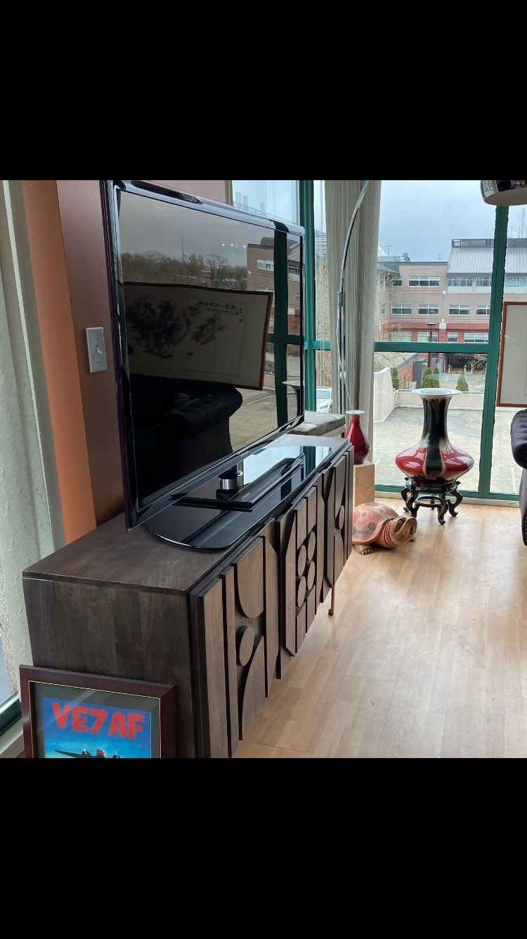 West Elm Geometric Relief Buffet — $1400 | Dressers & Wardrobes ...