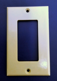 Ivory switch cover plate - used