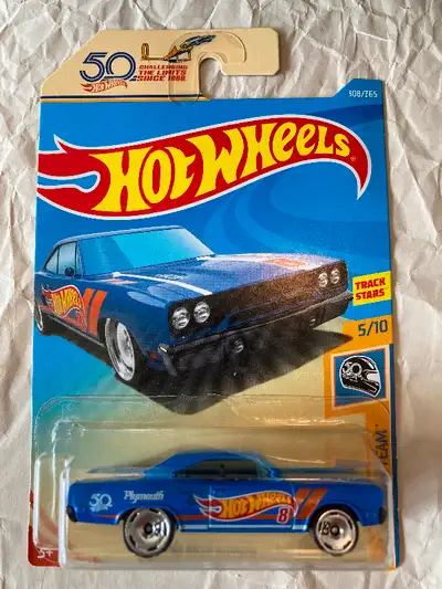 New, sealed on card. Hot wheels & Matchbox Plymouth die cast cars : Hot wheels: 1970 Plymouth Road R...