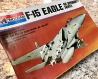 Monogram F-15 Eagle 1/72-scale plastic model kit!