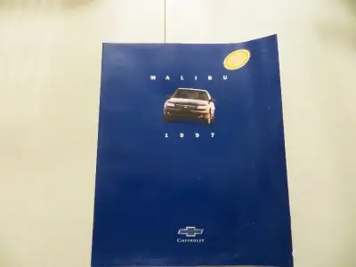 1997 CHEVROLET MALIBU DEALER SALES BROCHURE IN GOOD CONDITION. $ 15.00