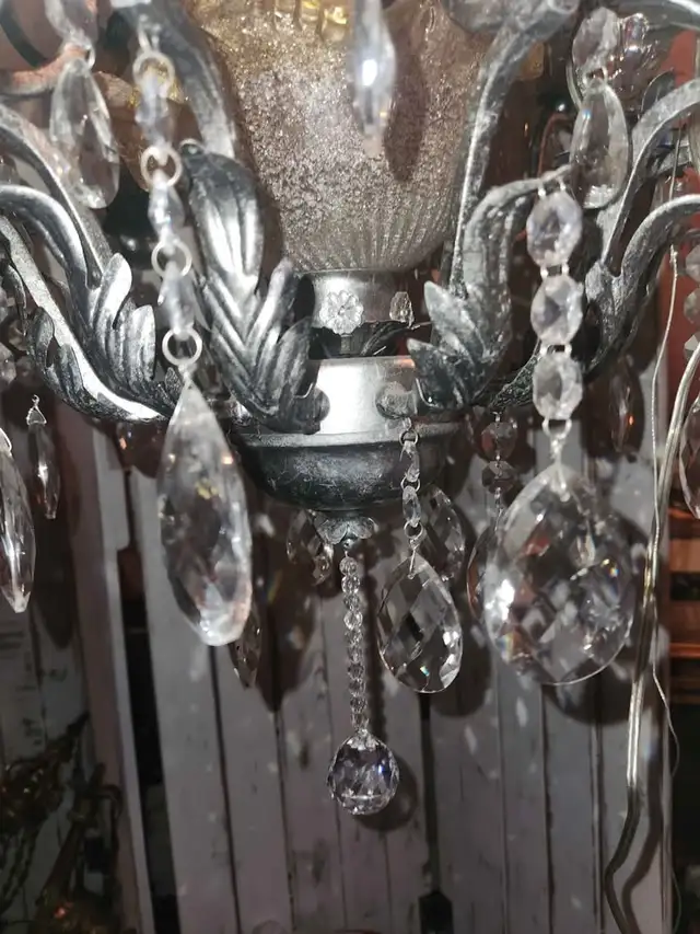 Custom Crystal Bird Chandelier With Original Swarovski Crystals❄ in Indoor Lighting & Fans in Markham / York Region - Image 6