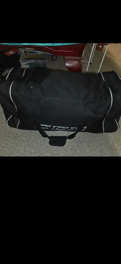  hockey bag full of Goldie  gear, View more