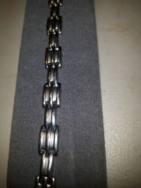 Stainless Steel Bracelet with Magnets