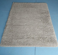 Carpet Art Deco Shag Area Rug in Almond