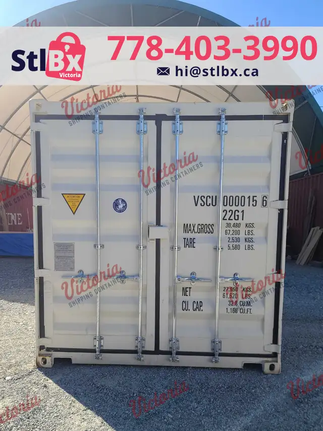 Sale on a New 10' Regular Height Sea Can in Victoria! in Storage & Organization in Nanaimo - Image 3