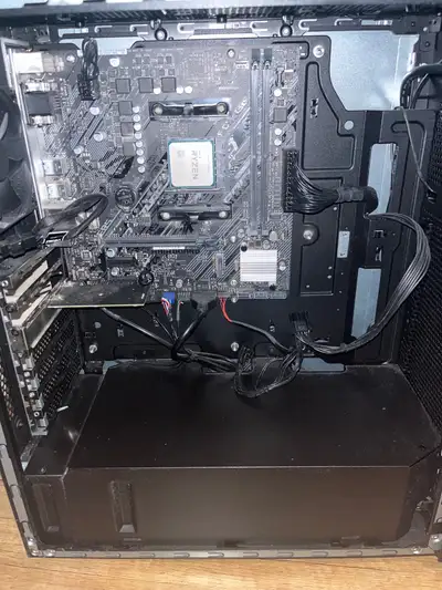 MATX B450, Asus Case, 600 Watt PSU, View more