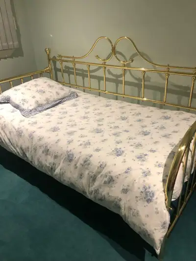 brass day bed - wonderful for a little girl’s bedroom , View more