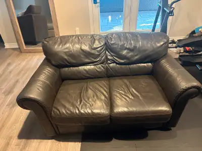 Leather Couch, View more