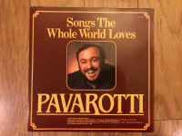 Pavarotti vinyl in great condition.