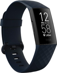 Fitbit Charge 4 Advanced Fitness Tracker With GPS (Black)