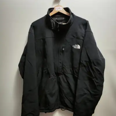 The North Face Soft Shell Sweater Jacket Apex Black【 MENS 2XL 】, View more
