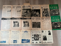 16 Vintage 1939-64 THE CANADIAN GUIDER MAGAZINES Girl Guides GGC