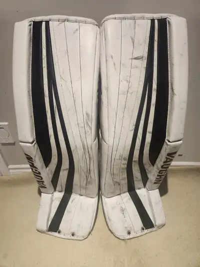 35" + 2 Vaughn Ventus SLR Pro Carbon Goalie Leg Pads (Used), View more