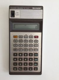 Sharp EL-5003 ELSIMATE scientific calculator algebraic logic