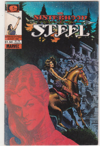 Epic/Marvel Comics - Sisterhood of Steel - Issues #3, 5 and 6.