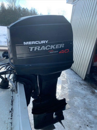 Mercury Tracker 40HP outboard