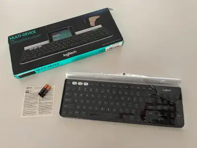 Logitech K780 Multi-Device Keyboard  for Computer/Phone/Tablet, View more