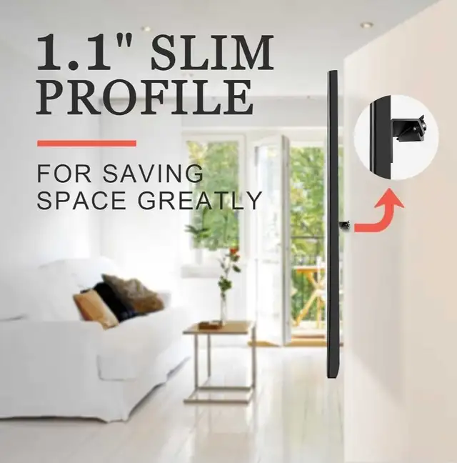 Auoace TV Wall Mount in Video & TV Accessories in Oshawa / Durham Region - Image 3