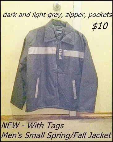 NEW Men's Spring / Fall Jacket Sz Small, View more