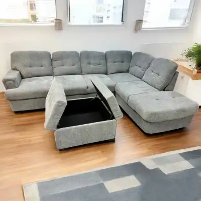 Brand New In Box Includes Storage Ottoman Manufacturing Warranty Included Upgrade your living space...