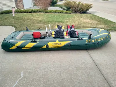 4 Man Intex Seahawk 4 Inflatable Raft, View more