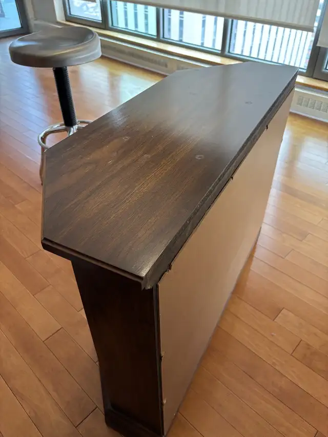 vintage wood console in TV Tables & Entertainment Units in Ottawa - Image 6