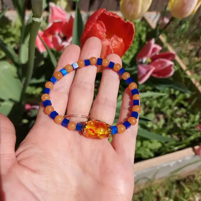 Edmonton Oilers Crystal Bracelet, Hockey Jewelry in Jewellery & Watches in Edmonton - Image 7