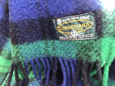 100% Irish wool blanket, View more