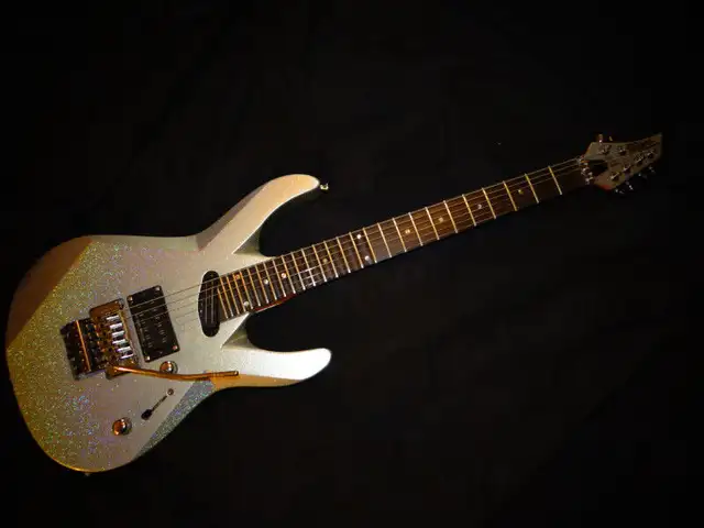 Tagima K1 Guitar  Kiko Loureiro MasterLuthier Silver(sell/trade) in Guitars in City of Toronto - Image 3