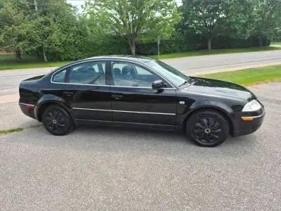 **2004 Volkswagen Passat GLS 1.8T – Black – 284,000 km – Clean, Solid, Presentable** Please read the...