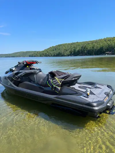 ‼️Sea doo RXT-X 300 2022 ‼️ 19 000$ 76heures⏰ Toile de transport marque Bombardier Remorque Garantie...