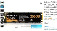 (BRAND-NEW) 256GB 3D NAND M.2 SSD