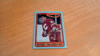 Carte Hockey O-Pee-Chee Sergei Makarov RECRUE 90-91 dessous 3558