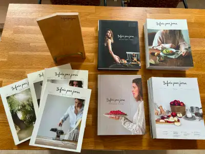 DERNIÈRE CHANCE | Lot Trois fois par jour – Magazines + livres, View more