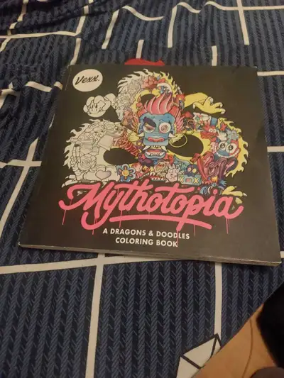 Dive into the whimsical world of imagination with this Vexx Mythotopia: A Dragons & Doodles Colourin...