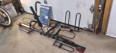 Porte-vélos à plateforme Supercycle 2 vélos pour attelage, View more