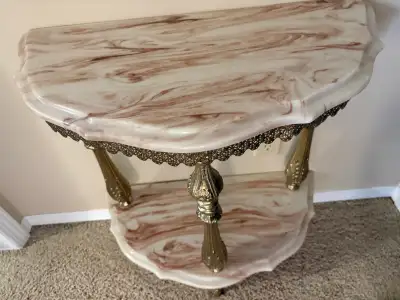 marble accent table, View more