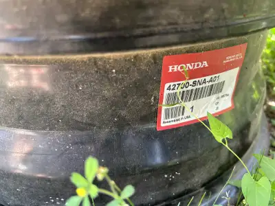 Rims from a Honda civic Good condition Just bought a new car and don’t need them any longer 16” rims