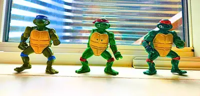 1988 TMNT Playmates Lot of 3 Figures for Repair / Restore, View more